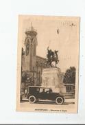 MONTEVIDEO URUGUAY MONUMENTO AL GAUCHO (AUTO) 1932 - Uruguay