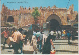 Israel Jerusalem The Old City Muslims And Jewish People On The Market Place Marktplatz - Unused - Asia