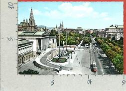 CARTOLINA NV AUSTRIA - VIENNA WIEN - Ringstrasse - Parlament - Rathaus Und Burgtheater - 10 X 15 - Ringstrasse