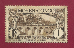 Congo - 1 F - 1933 - Unused Stamps