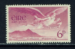 IRELAND  -  1948  Air  6d  Mounted/Hinged Mint - Unused Stamps
