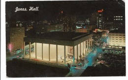 CPSM -  USA -Texas - HOUSTON  - Jones Hall- 1968 . - Houston