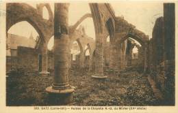 44 - BATZ - Ruines De La Chapelle N.-D. Du Mûrier (XVe Siècle) - Batz-sur-Mer (Bourg De B.)