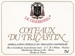 Etiquette Vin Wine Label - Coteaux Du Tricastin - Languedoc-Roussillon