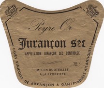 Etiquette Vin Wine Label - Jurançon Ser - Vin De Pays D'Oc