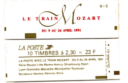 Carnet Marianne De Briat. Train Mozart. N° 2614-C11 - Other & Unclassified