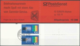 DEUTSCHLAND 1994 Mi-Nr. MH 30 Markenheft/booklet O Used - Aus Abo - 1971-2000