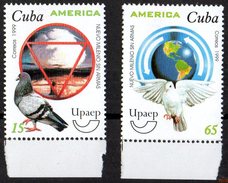 BIRDS - CUBA 1999 - AMERICA - UPAEP: A NEW MILLENNIUM WITHOUT ARMS - MUSTER - SPECIMEN - Sin Dentar, Pruebas De Impresión Y Variedades