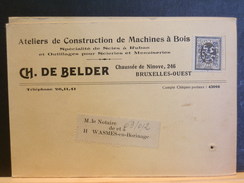 69/012  CP  BELG. 1931 - Typografisch 1929-37 (Heraldieke Leeuw)
