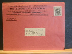 69/009  LETTRE  BRUSSEL  1930 - Typo Precancels 1929-37 (Heraldic Lion)