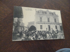 CPA 34 Hérault Mauguio Place De La Mairie     TBE - Mauguio