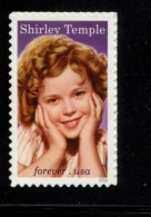 384192320 DB 2016 USA XX MNH SCOTT 5060 LEGENDS OF HOLYWOOD SHIRLEY TEMPLE - Neufs