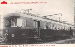 ¤¤  -   Les Locomotives Electriques  -  Automotrice Type B'o B'o  Des Chemins Fer De L'Etat  -  ¤¤ - Eisenbahnen
