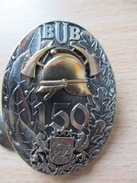 Badge. Fire Service.    Latvia, 150 Years Volunteer Firefighters Latvia - Pompiers