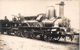 ¤¤  -   Carte-Photo D'une Locomotive Du Réseau " P.L.M. "  - Atelier De Paris   -  ¤¤ - Treni