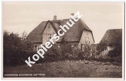 Kinderheim Süderende Auf Föhr  (z5097) - Föhr