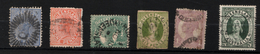 QUEENSLAND, AUSTRALIA  2,6 PENCE,1/2 PENNY, ONE PENNY, ONE SHILLING COLONIES BRITANIQUES - Used Stamps