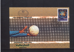 Jugoslawien / Yugoslavia / Yougoslavie 1995 Sport Michel 2731 FDC - Lettres & Documents