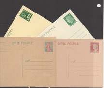 FRANCE -ENTIERS POSTAUX  MODERNE 1960-1975 - Konvolute: Ganzsachen & PAP