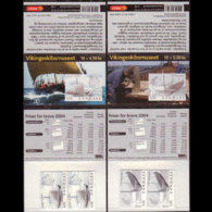 DENMARK 2004 - Scott# 1284A-5A Booklet-Ships MNH - Nuevos