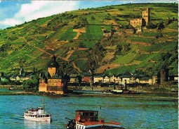 24398. Postal KAUB Am RHEIN (Rheinland Pfalz). Poblacion, Rio Y Burg Gutenfels. Castillo - Kaub