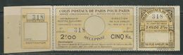 FRANCE Colis Postaux Paris Pour Paris N° 140 ** - Mint/Hinged