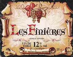 Etiquette Vin Wine Label - Les Finiéres - Vin De Pays D'Oc