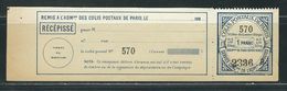 FRANCE Colis Postaux Paris Pour Paris N° 70 (*) - Neufs