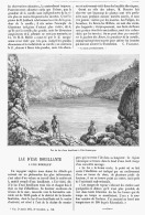 LE LAC D'EAU BOUILLANTE à L'ILE DOMINIQUE    1880 - Dominica