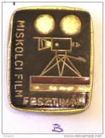 MISKOLCI FILM FESTIVAL POLSKA Poland Pologne Polen / Cinéma, Movies, Movie House CAMERA / Old Enamel, Emaille Pin - Cinéma