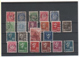 NORVEGE LOT 1894 à 1941 - Colecciones