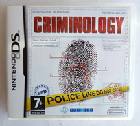JEU NINTENDO DS CRIMINOLOGIY - Nintendo DS