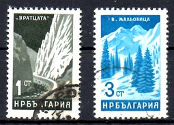 BULGARIE. N°1285 & 1287 Oblitérés De 1964. Montagnes. - Montagne