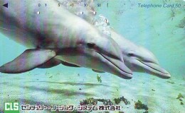 Télécarte Japon * DAUPHIN * DOLPHIN (839) Japan () Phonecard * DELPHIN * GOLFINO * DOLFIJN * - Delfines