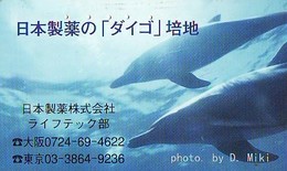 Télécarte Japon * DAUPHIN * DOLPHIN (845) Japan () Phonecard * DELPHIN * GOLFINO * DOLFIJN * - Dolfijnen