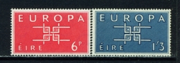 IRELAND  -  1963  Europa  Set  Unmounted/Never Hinged Mint - Unused Stamps