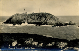 SCILLY ISLES - ROUND ISLAND (LIGHTHOUSE) RP - GIBSON  Sc35 - Scilly Isles