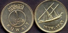 Kuwait 1 Fils 1967 UNC - Kuwait