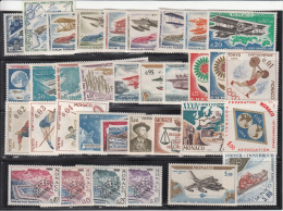 TIMBRES POSTE MONACO De 1964 ANNEE COMPLETE + PA + PREO - Années Complètes