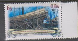 O) 2017 CUBA-CARIBE,  ARCHEOLOGY -COLONIAL CRAFT- OF THE NAVAL CONSTRUCTION GRADE BOCA  JARUCO, ANNIVERSARY, MNH - Nuevos