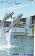 Télécarte Japon * DAUPHIN * DOLPHIN (890) Japan () Phonecard * DELPHIN * GOLFINO * DOLFIJN * - Dolphins