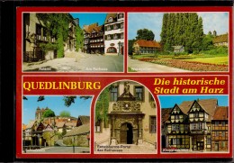 Quedlinburg - Mehrbildkarte 4 - Quedlinburg