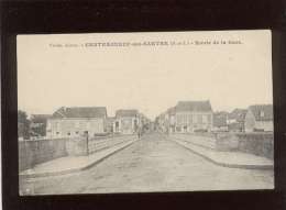 49 Chateauneuf Sur Sarthe  Route De La Gare  édit. Vernez - Chateauneuf Sur Sarthe