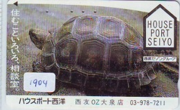 Télécarte Japon * TURTLE * TORTUE  (1904)  PHONECARD JAPAN * * TELEFONKARTE * SCHILDKRÖTE - Turtles