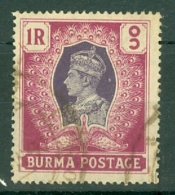 Burma: 1946   British Civil Administration - KGVI   SG60    1R  Used - Burma (...-1947)