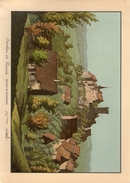 Chateau De Regensberg Veritable Gravure De 1941 (23cm X 16 Cm) Bon Etat - Regensberg