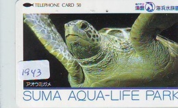 Télécarte Japon * TURTLE *  (1943) PHONECARD JAPAN * * TORTUE *   TELEFONKARTE * SCHILDKRÖTE - Schildpadden