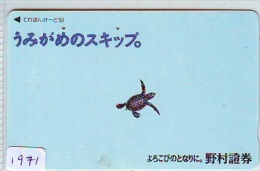 Télécarte Japon * TURTLE *  (1971) PHONECARD JAPAN *  * TORTUE *   TELEFONKARTE * SCHILDKRÖTE - Tartarughe