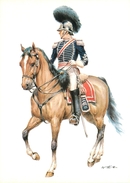 MILITARIA - ARMEE  - ETATS UNIS - UNIFORME -OFFICIER FIRST TROOP PHILADELPHIA CITY CAVALRY- 1774 -ILLUSTRATEUR; W. TRITT - Altri & Non Classificati