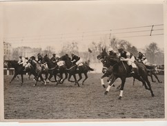 Hippisme Photo New York Times AUTEUIL 26/3/1939 Grand Prix Printemps Cheval NEMOURS Jockey BRUNET Vue De La Course - Hipismo